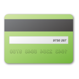Card, Credit, Green Icon