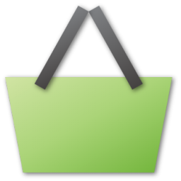 Basket, Green, Shopping Icon