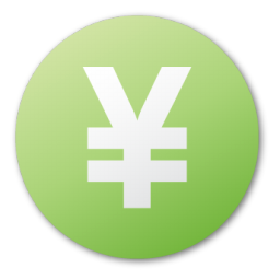 Currency, Green, Yuan Icon