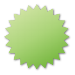 Green, Label Icon