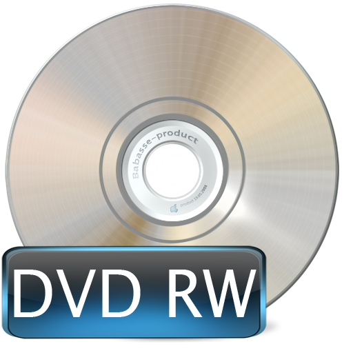 Disc, Dvd, Rw Icon
