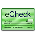 Check, e, Echeck Icon
