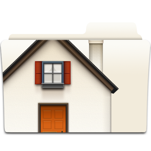Folder, Home, House Icon