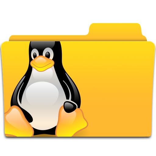 Folder, Penguin, Tux Icon