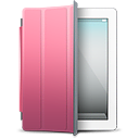 Cover, Ipad, Pink, White Icon