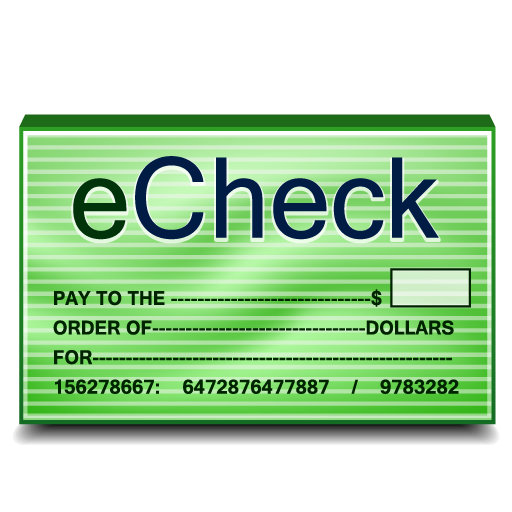 Check, e, Echeck Icon