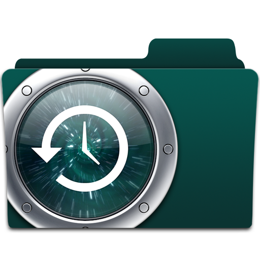 Backup, Folder, Machine, Time Icon