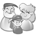 Family, Grey, Users Icon