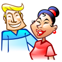 Couple, Friends, Group, Man, People, Relation, Relationship, Users, Woman Icon