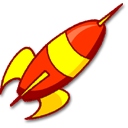 Launch, Rocket Icon