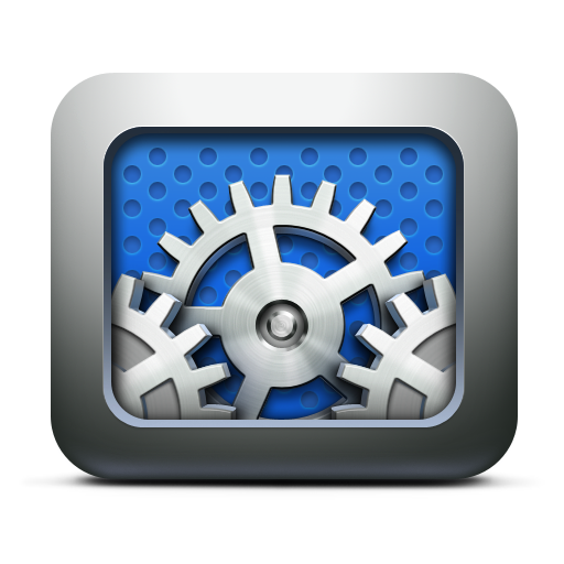 Execute, Gears, Preferences, Settings, System, Utilities Icon