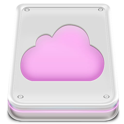 Cloud, Disk, Drive, Mobileme Icon