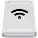 Disk, Drive, Harddisk, Wifi Icon