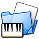 Folder, Midi, Piano Icon