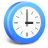 Blue, Clock Icon