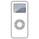 Ipod, Nano, White Icon