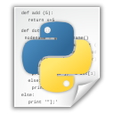 Application, File, Python Icon