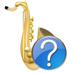 Instrument, Saxophone Icon