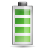 Battery, Discharging, Full Icon