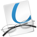 Document, File, Glasses Icon
