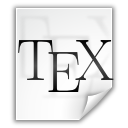 File, Latex, Tex Icon