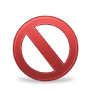 Banned, Forbidden Icon