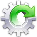 Forward, Gear, Spin, Update Icon