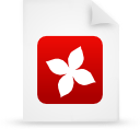 Document, File, g, Paper, Red Icon