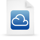 Cloud, Document, File Icon
