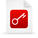Document, File, Paper, Red Icon