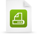 Document, File, Green, Paper Icon