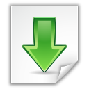 Arrow, Down, Download, File Icon