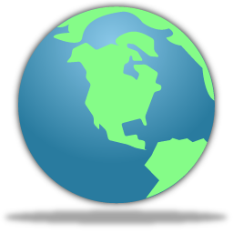 Browser, Earth, Globe, World Icon
