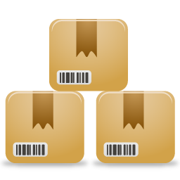 Boxes, Inventory, Products Icon
