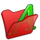Folder, Font, Red Icon