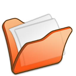 Folder, Mydocuments, Orange Icon