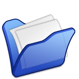 Blue, Folder, Mydocuments Icon