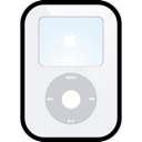 Apple, Ipod, White Icon