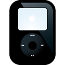Black, Ipod, Video Icon