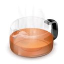 Glass, Red, Teapot Icon