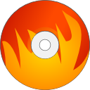 Burn, Disk, Fire Icon