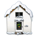 House, Snowy Icon