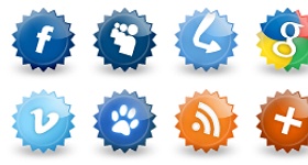 Set Of Social Icons