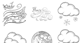 Sketchy Weather Icons