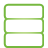 Basic, Database, Green Icon