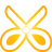 Basic, Scissors, Yellow Icon