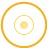 Basic, Disc, Yellow Icon