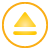 Basic, Button, Eject, Yellow Icon