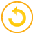 Basic, Button, Ccw, Rotate, Yellow Icon