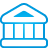 Bank, Basic, Blue Icon